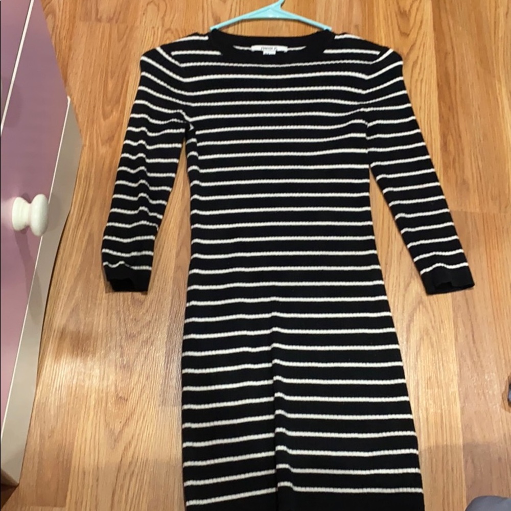 Forever 21 striped bodycon